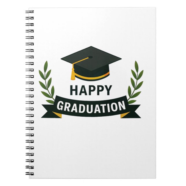 Cuaderno Happy Graduation  (Frente)