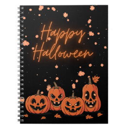 Cuaderno Happy Halloween Postcard