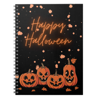 Cuaderno Happy Halloween Postcard