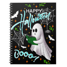 Happy Halloween reading ghost
