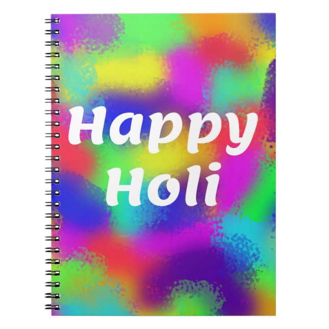 Cuaderno Happy Holi (Frente)