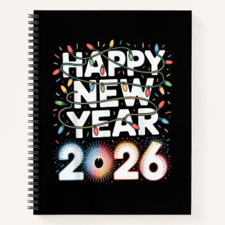 Cuaderno Happy New Year 2026