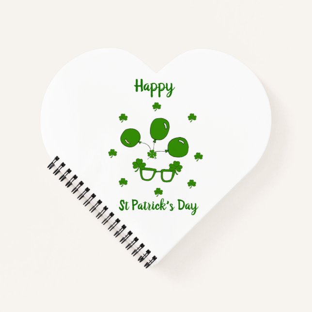 Cuaderno Happy St Patrick's Day Notebook (Anverso)