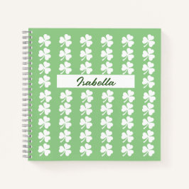 Cuaderno Happy St. Patrick's Day Spiral Notebook