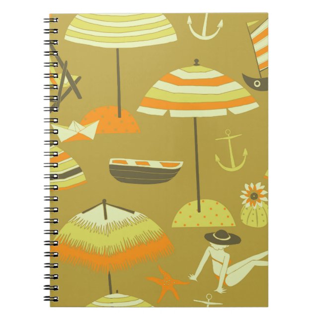 Cuaderno Happy Summertime Fun Seless Pattern (Frente)