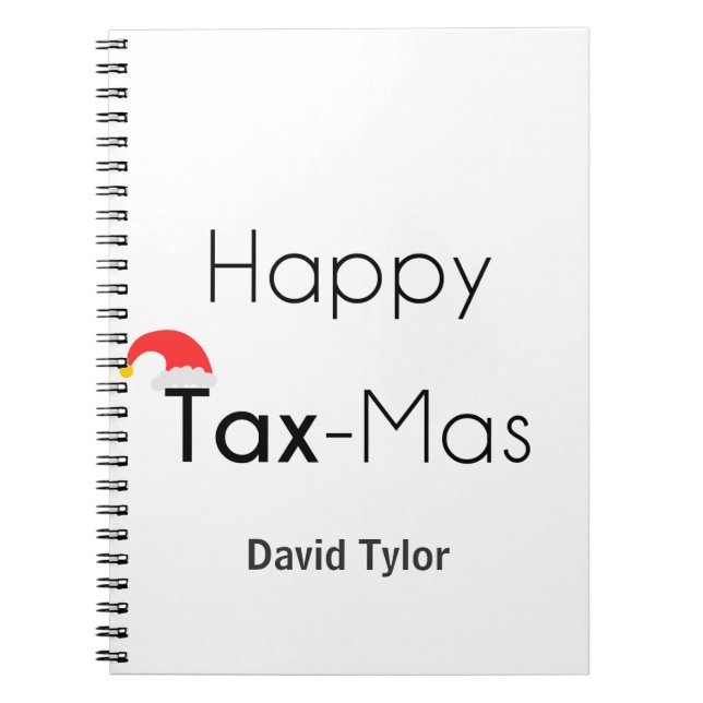 Cuaderno Happy TaxMas (Frente)