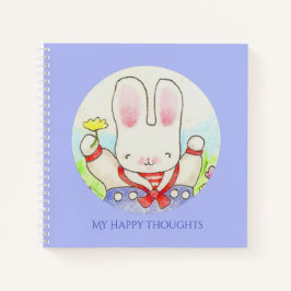 Cuaderno Happy Thoughts Sailor Bunny Journal