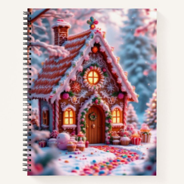 Cuaderno  Happy Winter with Christmas  (Anverso)