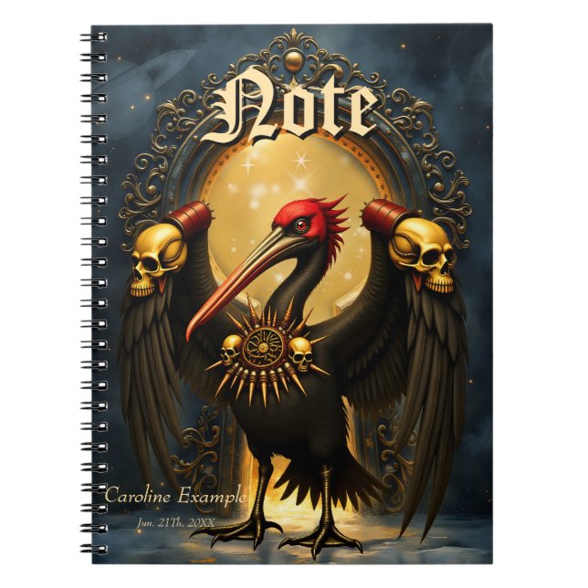 Cuaderno Harbinger of the Golden Gate The Nocturnal Pelican (Frente)