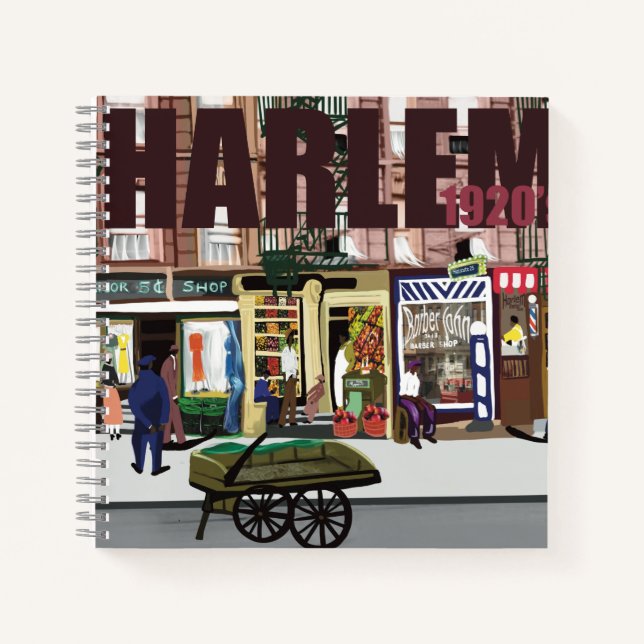 Cuaderno Harlem Biz Boom (Anverso)