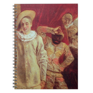 Cuaderno Harlequin, Pierrot y Scapin, actores de COM