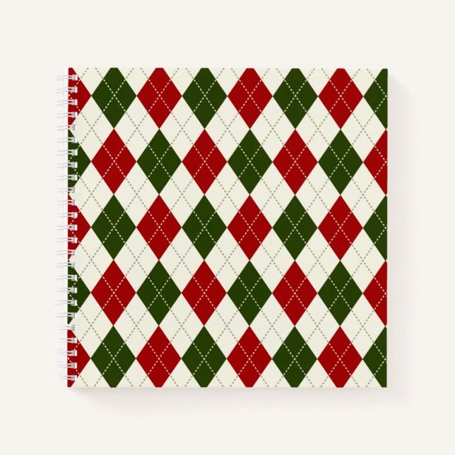 Cuaderno Harlequin Plaid | Portátil (Anverso)