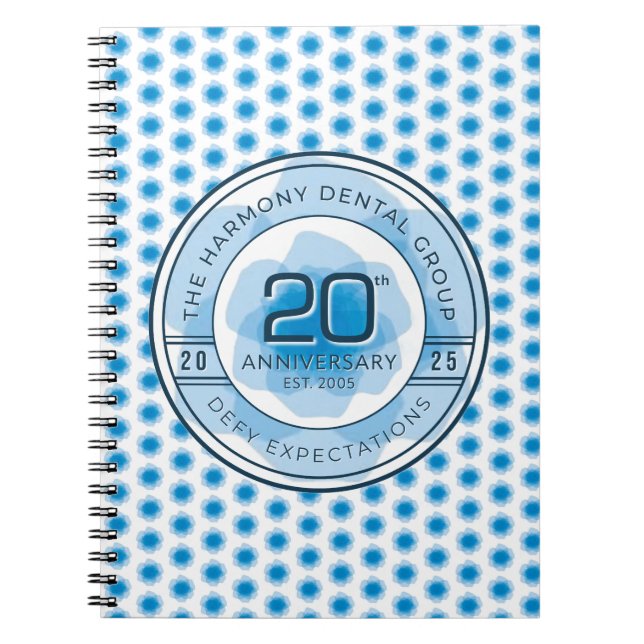 Cuaderno Harmony Dental 20th Anniversary Notebook (Frente)