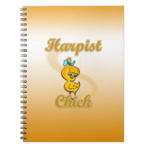 Cuaderno Harpist Chick
