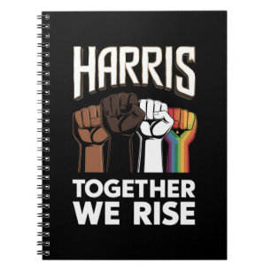 Cuaderno Harris 2024 Elección LGBT Kamala Harris 2024