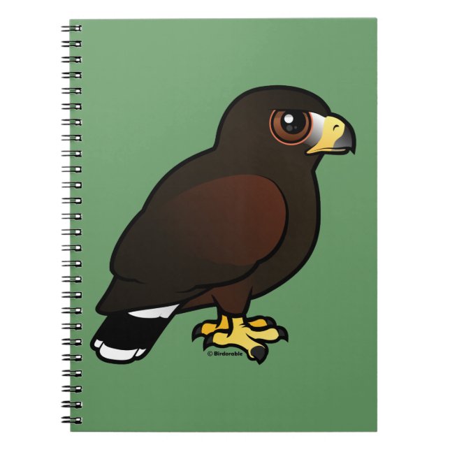 Cuaderno Harris Hawk (Frente)