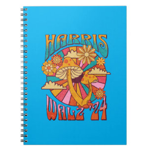 Cuaderno Harris Walz 2024 para presidente