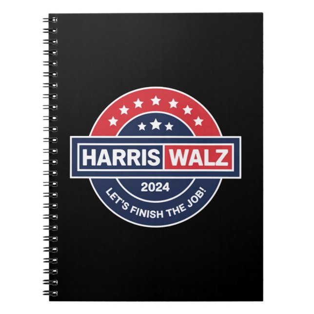 Cuaderno Harris Walz 24 Kamala Harris Señora Presidenta 202 (Frente)