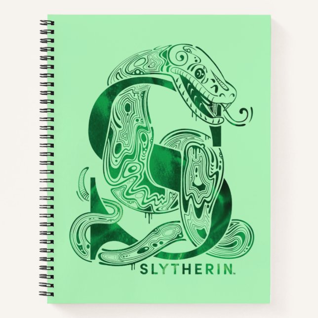 Cuaderno Harry Potter | Aguamenti SLYTHERIN™ Gráfico (Anverso)