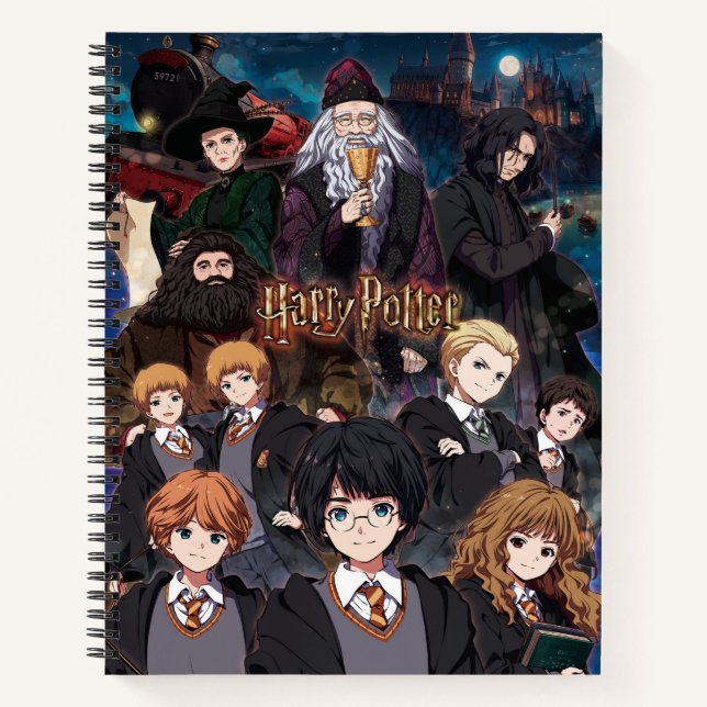Cuaderno HARRY POTTER™ Anime Ensemble Scene (Anverso)