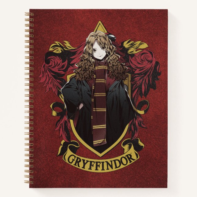 Cuaderno HARRY POTTER™ | Anime Hermione House Escudo (Anverso)