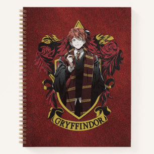 Cuaderno HARRY POTTER™ Anime Ron Weasley House Escudo