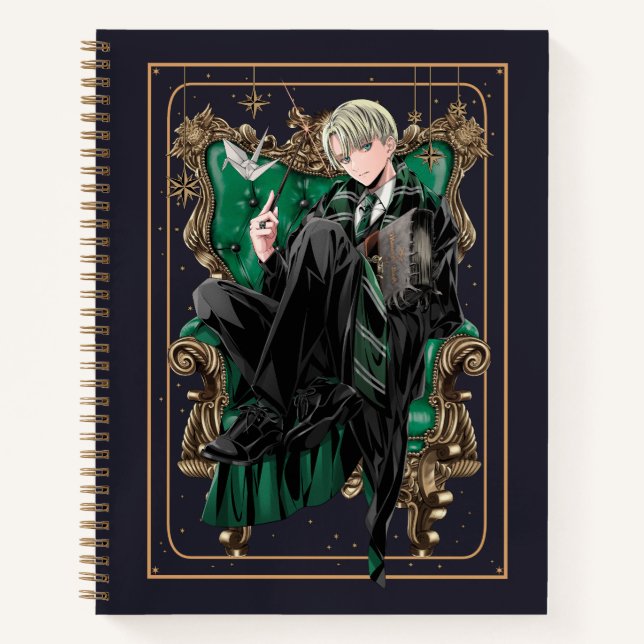 Cuaderno HARRY POTTER™ | Asiento de Anime Draco Malfoy (Anverso)