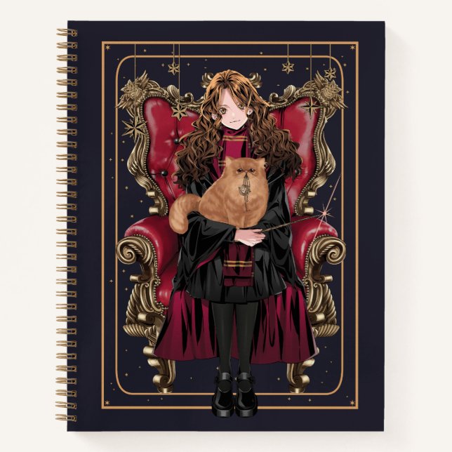 Cuaderno HARRY POTTER™ | Asiento de Anime Hermione Granger (Anverso)