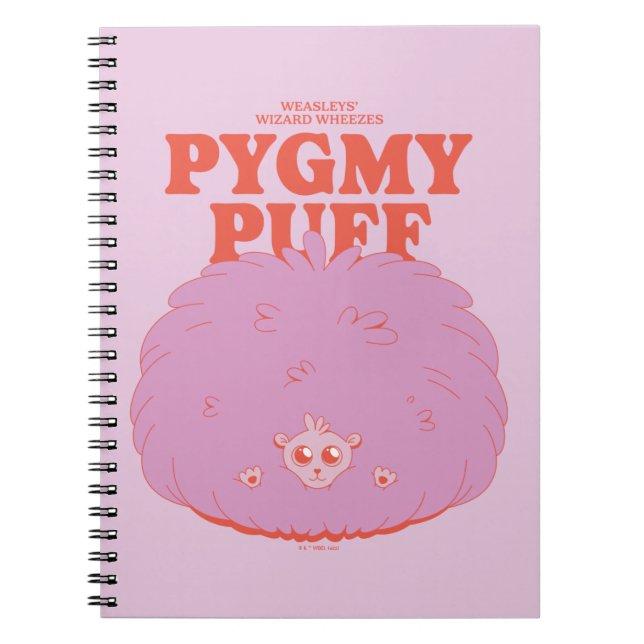 Cuaderno HARRY POTTER™ | Asistente de Weasley Pygmy Puff (Frente)
