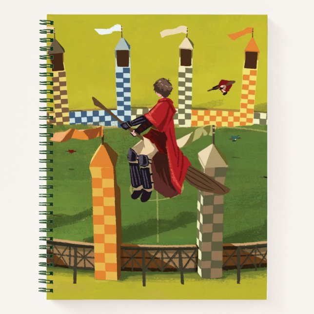 Cuaderno HARRY POTTER™ busca la bruja dorada (Anverso)