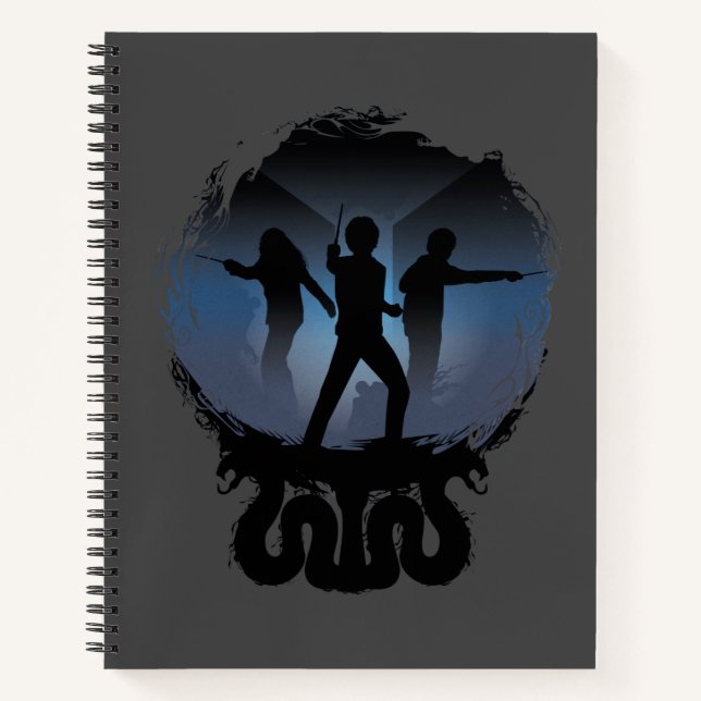 Cuaderno Harry Potter| Cámara de Secretos Silhouette (Anverso)