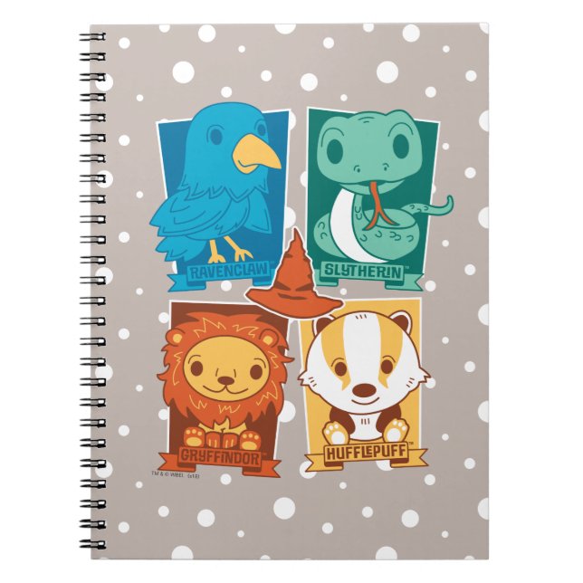 CUADERNO HARRY POTTER™ | CASAS PERSONALIZADOS HOGWARTS™ (Frente)