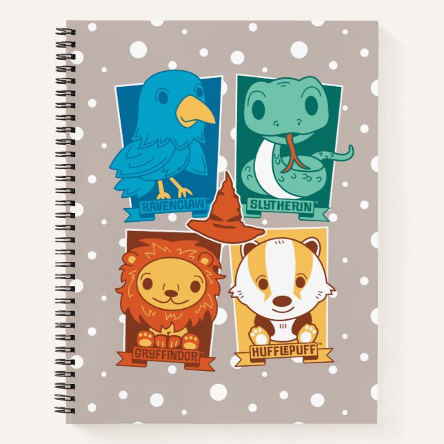 CUADERNO HARRY POTTER™ | CASAS PERSONALIZADOS HOGWARTS™ (Anverso)