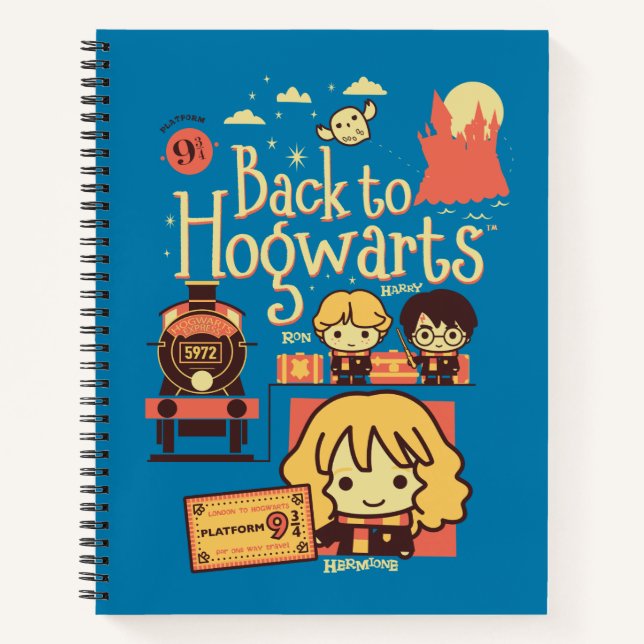 CUADERNO HARRY POTTER™| DE VUELTA A HOGWARTS™ (Anverso)
