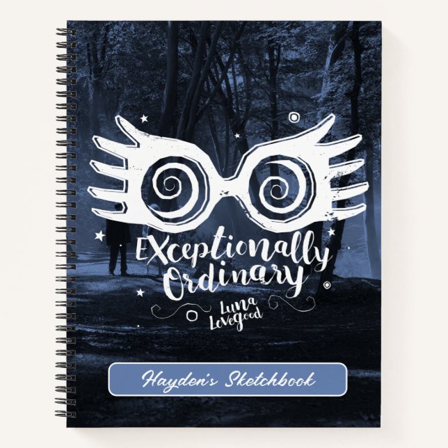 Cuaderno Harry Potter | Dibujo excepcionalmente ordinario (Anverso)