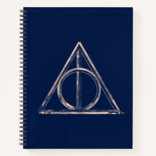 Cuaderno Harry Potter Dones de la Muerte Acuarela