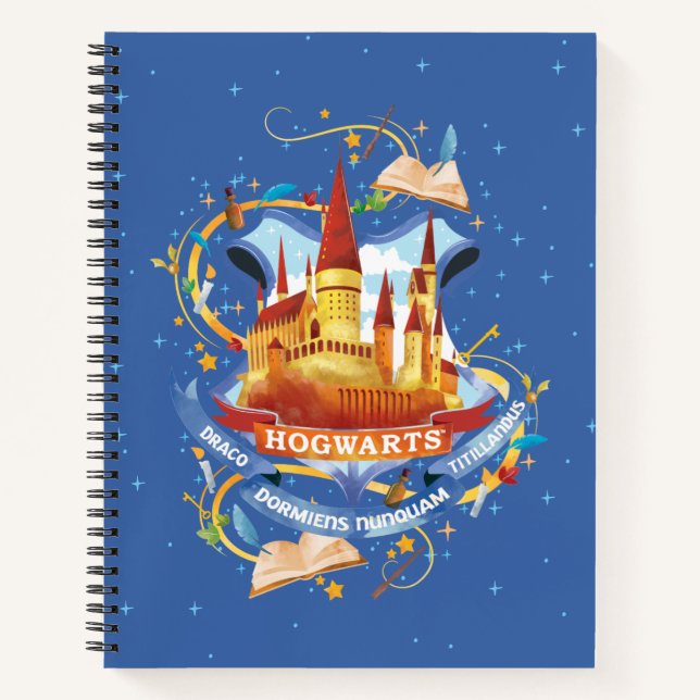 Cuaderno Harry Potter| Encantador Castillo HOGWARTS™ (Anverso)