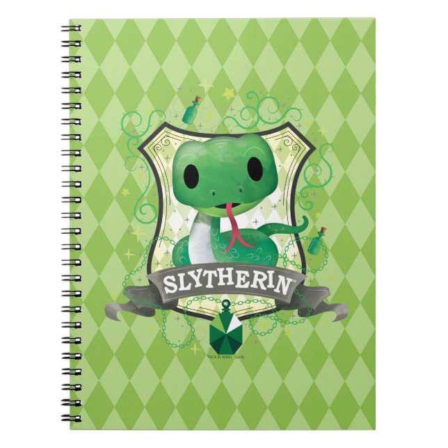 Cuaderno Harry Potter | Encantador Escudo de SLYTHERIN™ (Frente)