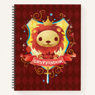 Cuaderno Harry Potter Encantador Escudo GRYFFINDOR™