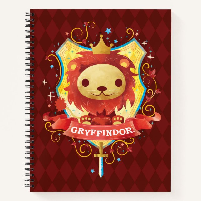 Cuaderno Harry Potter | Encantador Escudo GRYFFINDOR™ (Anverso)