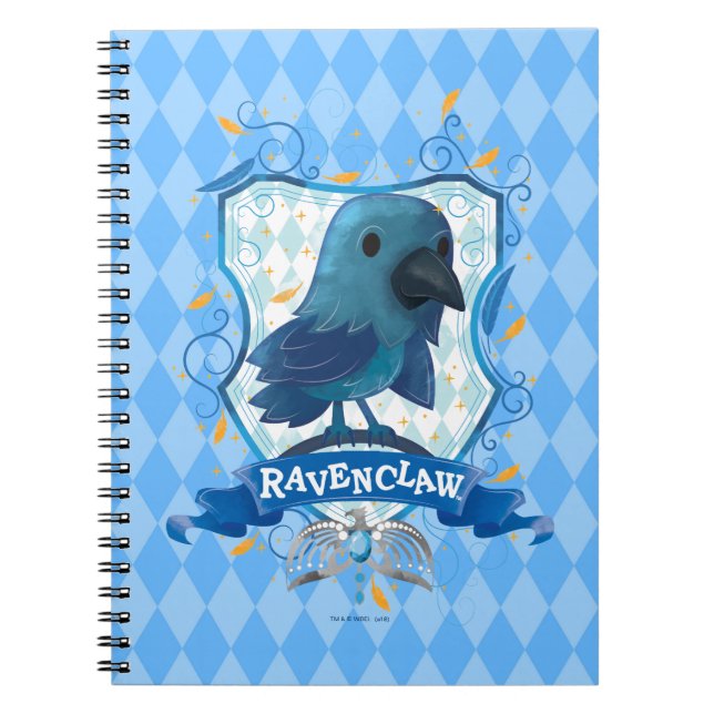 Cuaderno Harry Potter | Encantador Escudo RAVENCLAW™ (Frente)