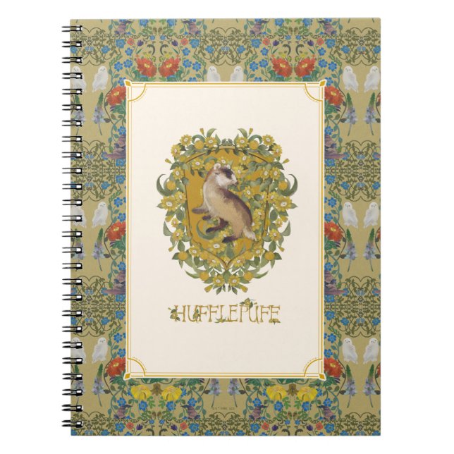 CUADERNO HARRY POTTER™ | ESCUDO DE HUFFLEPUFF™ (Frente)