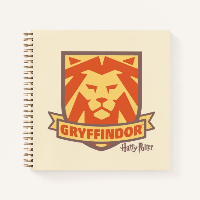 Cuaderno HARRY POTTER™ | Escudo estival Magic GRYFFINDOR™ (Anverso)