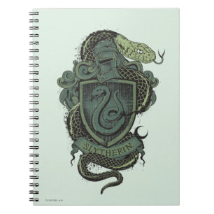 Cuaderno Harry Potter   Escudo Slytherin