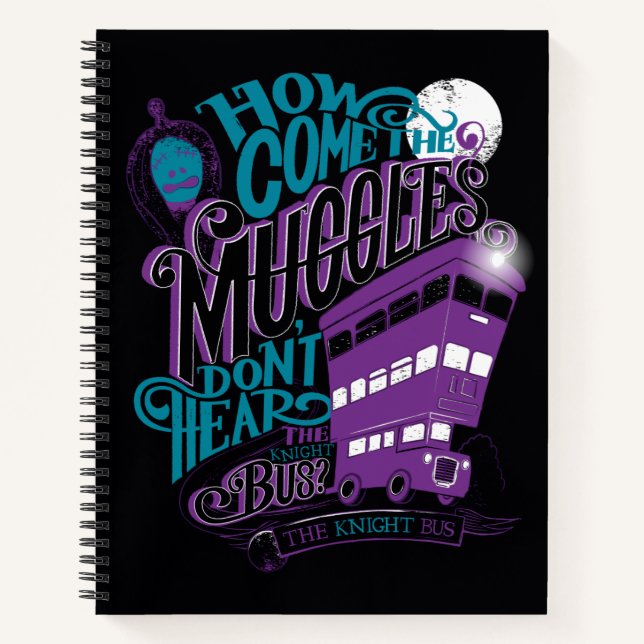 Cuaderno Harry Potter| Gráfico de la tipografía de los auto (Anverso)
