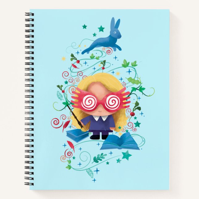Cuaderno Harry Potter | Gráfico Luna Lovegood (Anverso)