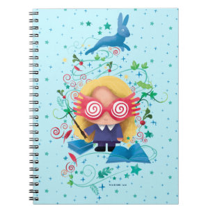 Cuaderno Harry Potter   Gráfico Luna Lovegood
