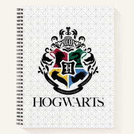 Cuaderno Harry Potter| HOGWARTS™ Escudo de la escuela de or