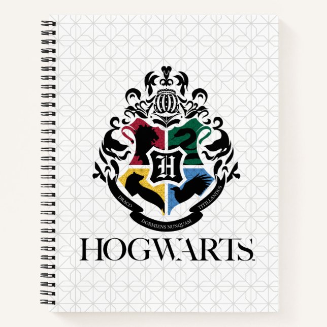 Cuaderno Harry Potter| HOGWARTS™ Escudo de la escuela de or (Anverso)
