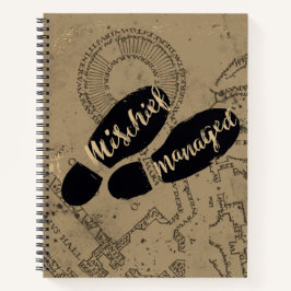 Cuaderno Harry Potter| Huellas de mapa gestionadas por MISC